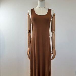 House of Harlow 1960 Brown Sleeveless Maxi Dress